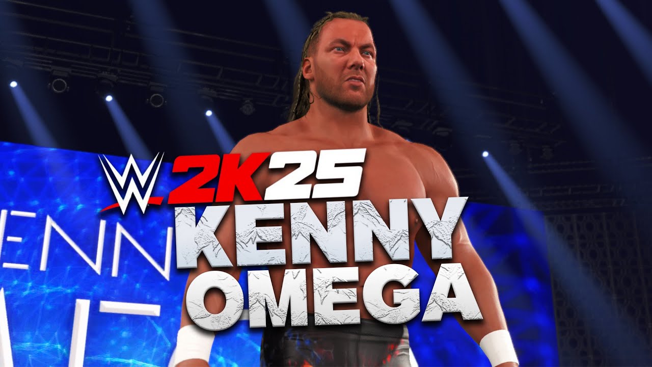 WWE 2K25 KENNY OMEGA w/Call Name GFX | New WWE 2K25 Mods