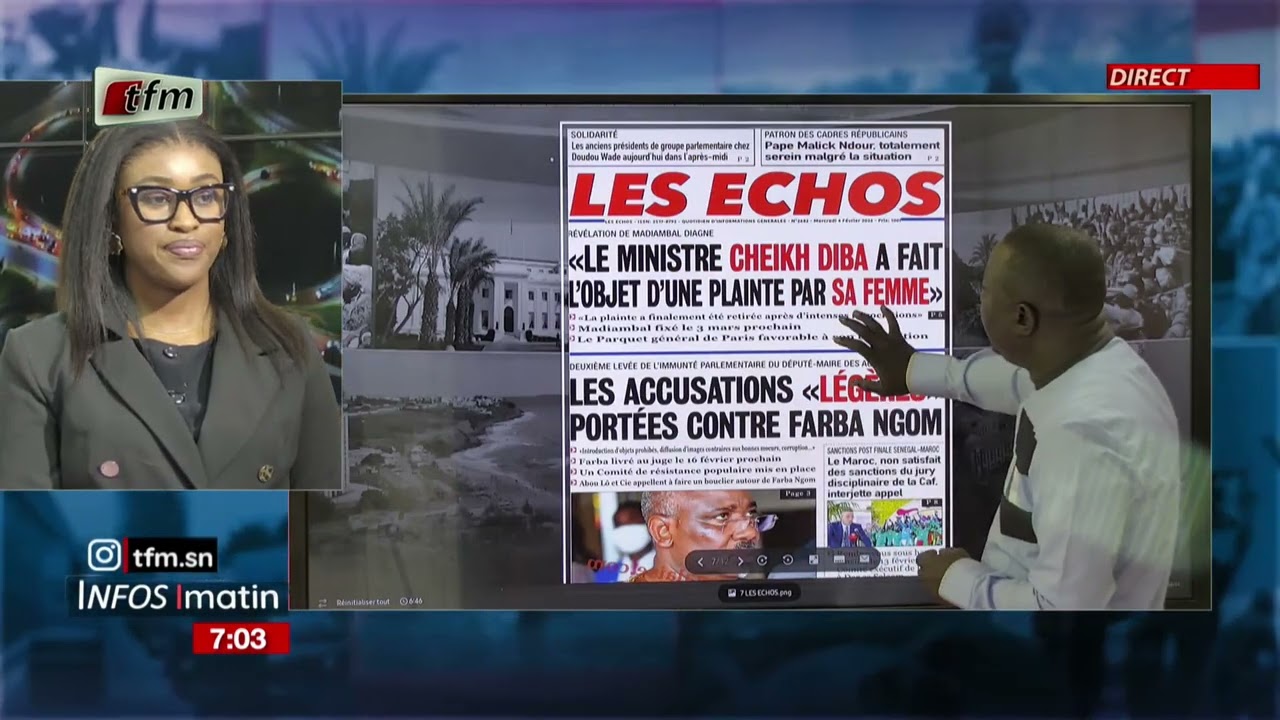 Yenekay yi ak Malick THIANDOUM - Infos matin du 04 février 2026