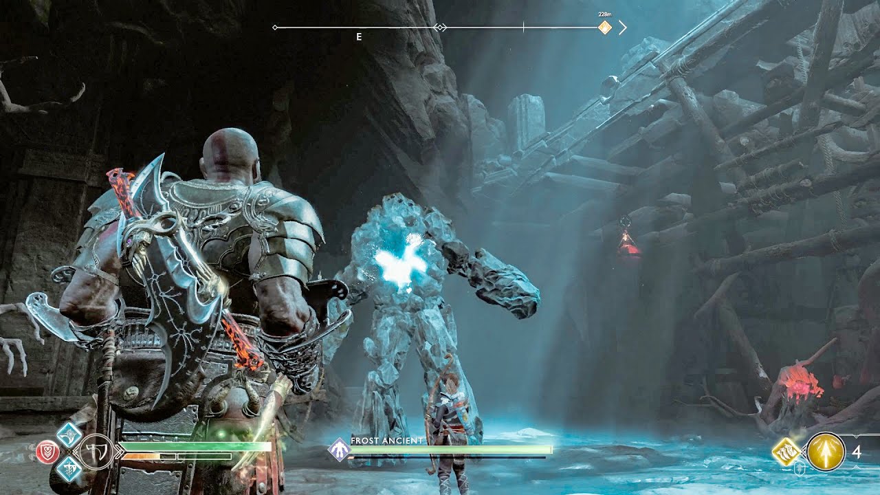 SINGLE ATTACK KNOCKOUT FROST Ancient  GOD OF WAR PC