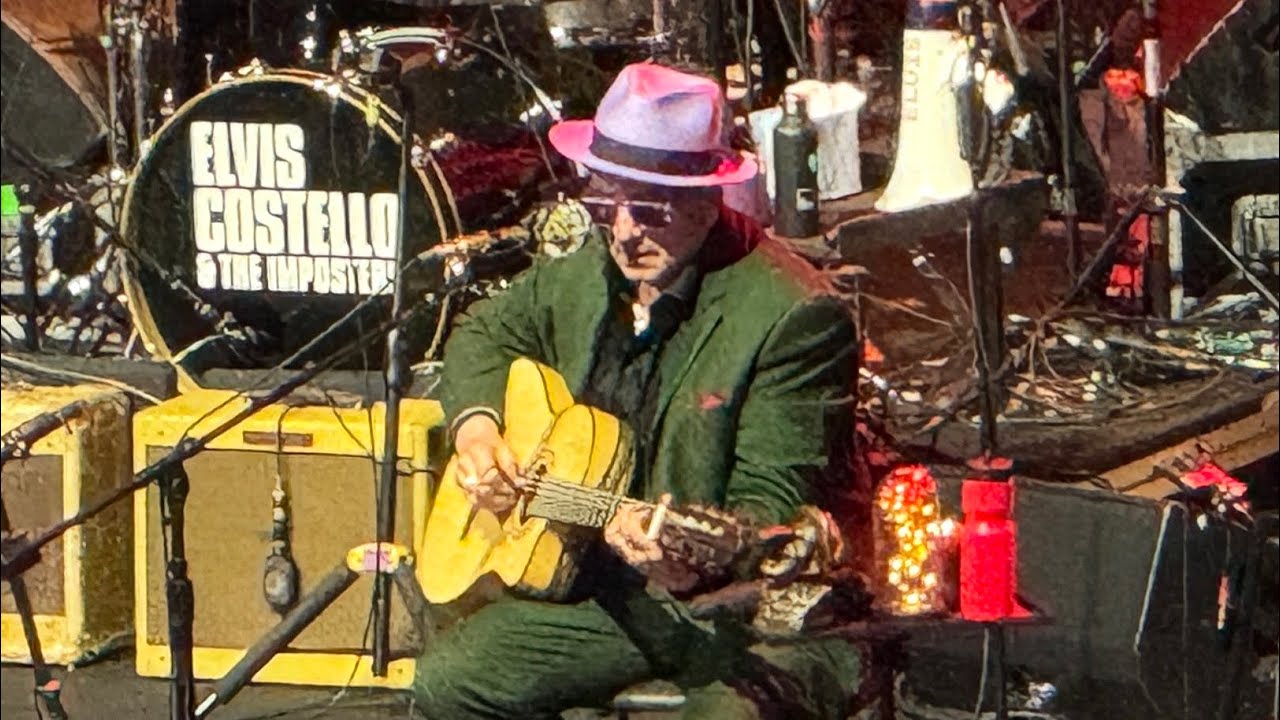 Elvis Costello & The Imposters with Charlie Sexton at The Greek Theater on 6/18/24 