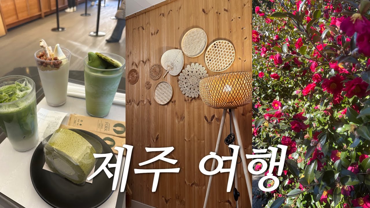 날씨 요정이 따르는 제주 여행 브이로그 | 3박4일 제주 여행 코스 | 제주 맛집 | 애월 숙소 |함덕 맛집