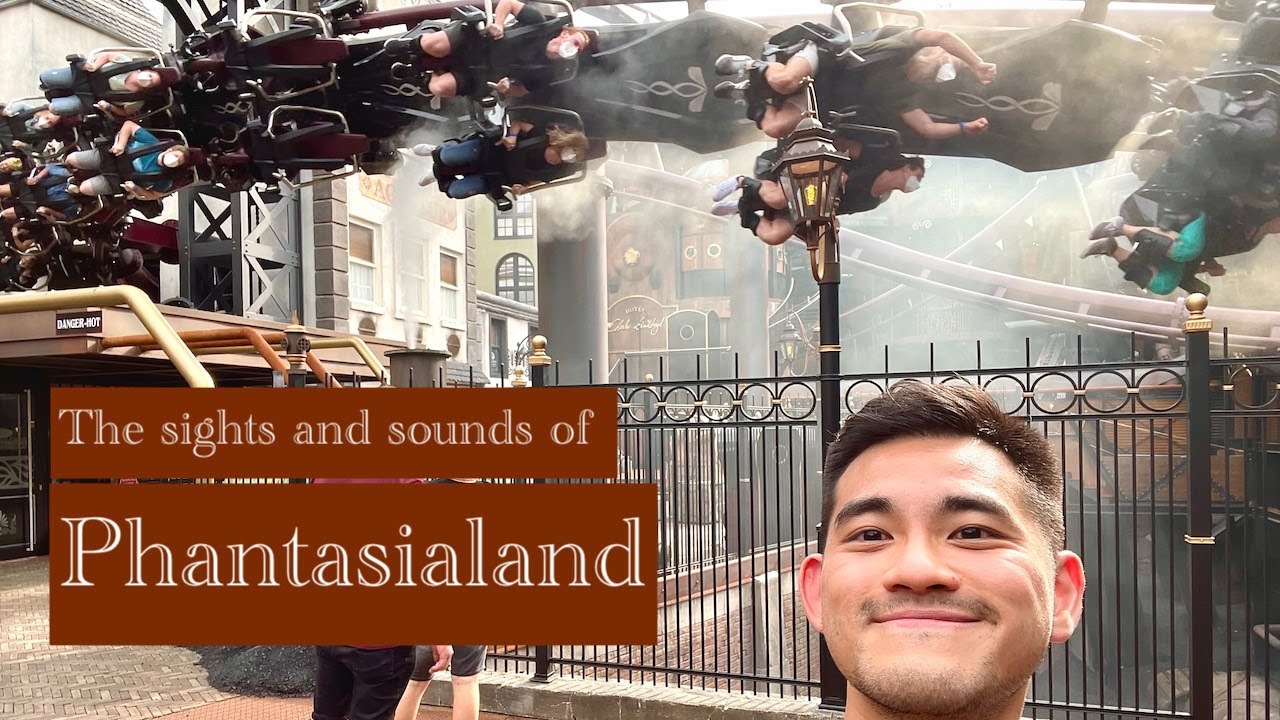 Phantasialand Walking Tour (Brühl, Germany) - F.L.Y. & Taron Off-Ride