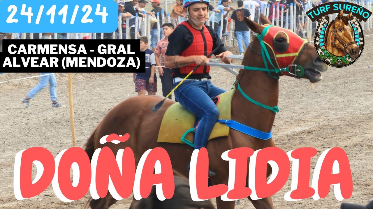 DO&Ntilde;A LIDIA - (C3 - 24/11/24) Cancha de Carmensa - General Alvear (Mendoza)