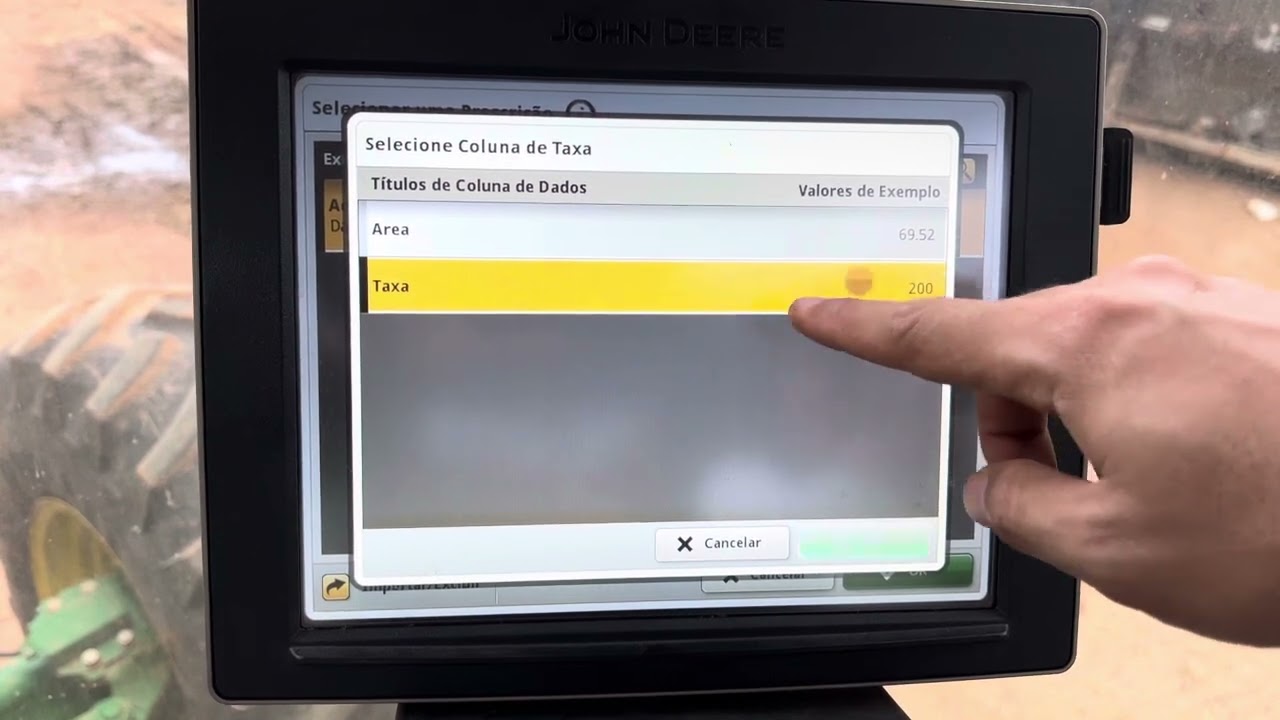 GS4 - Adubo taxa variável semeadora John Deere 2113