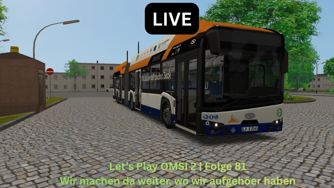 LIVE | Let's Play OMSI 2 | Folge 81 | Wir machen da weiter, wo wir aufgehört haben