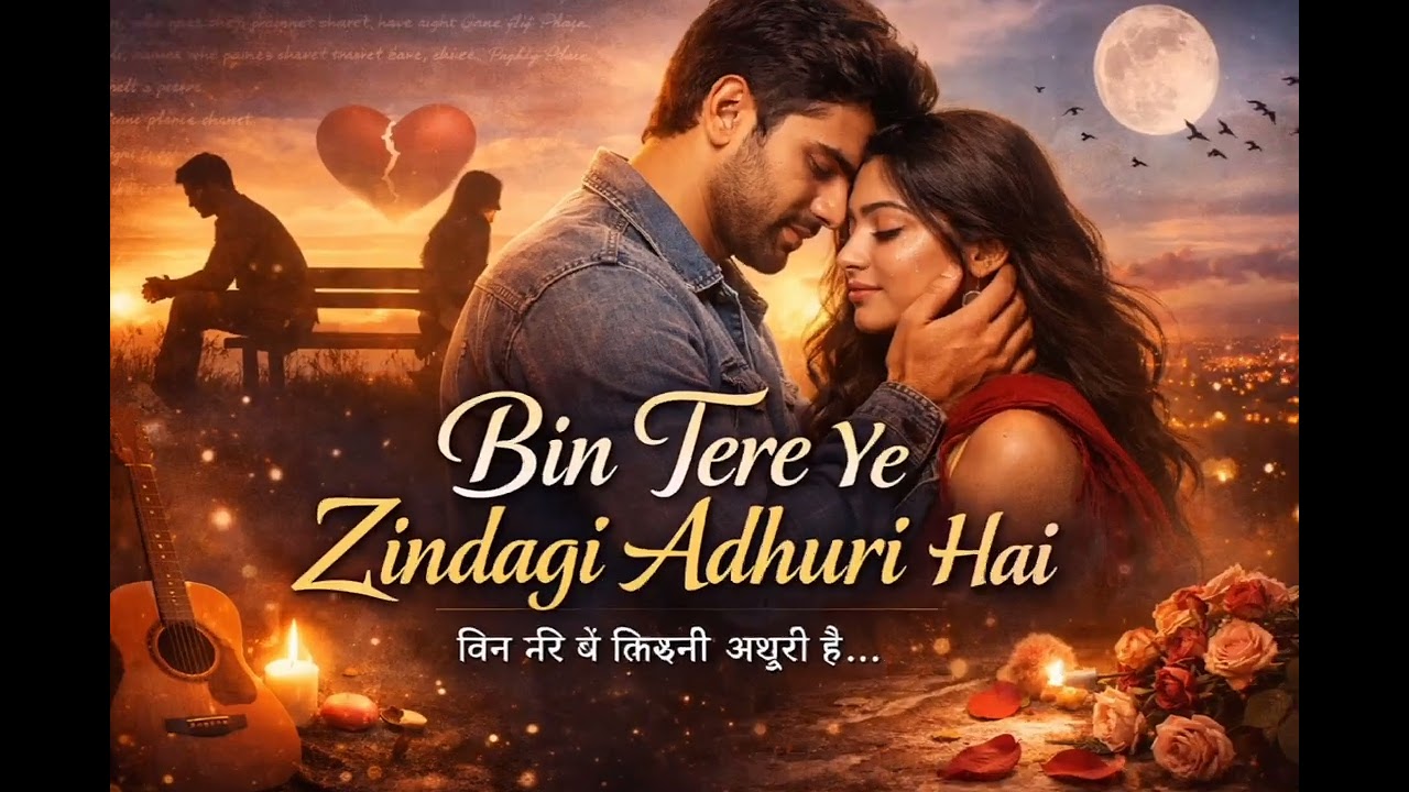 Bin Tere Ye Zindagi Adhuri Hai 💔 | Heart Touching Sad Love Song | Emotional Hindi Song 2026