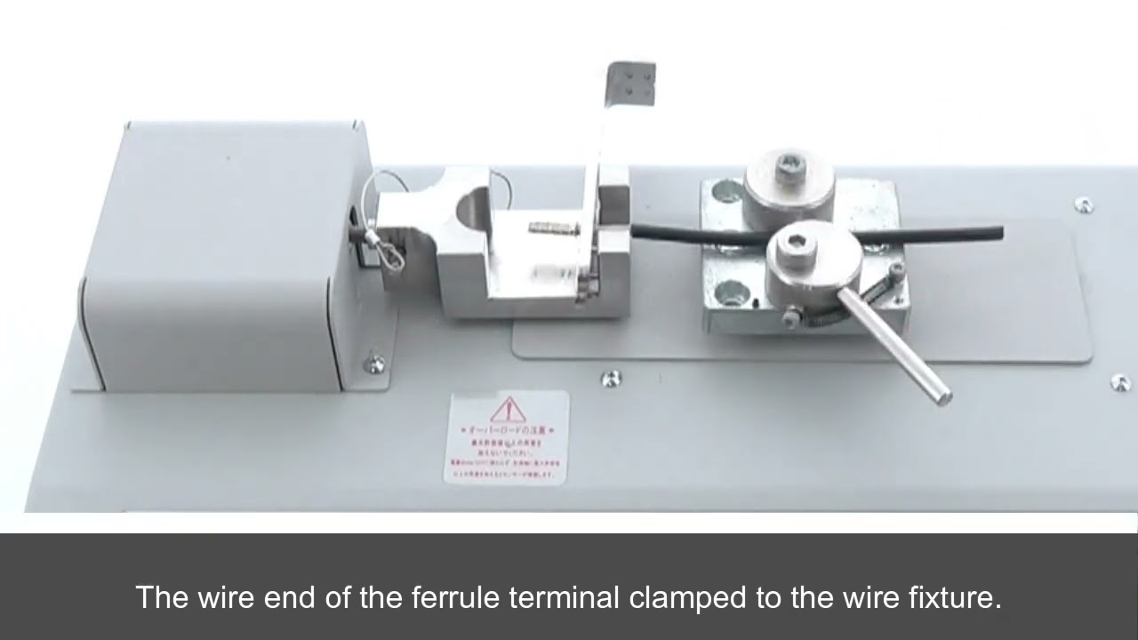 Tensile Strength Test of Ferrule Teminals
