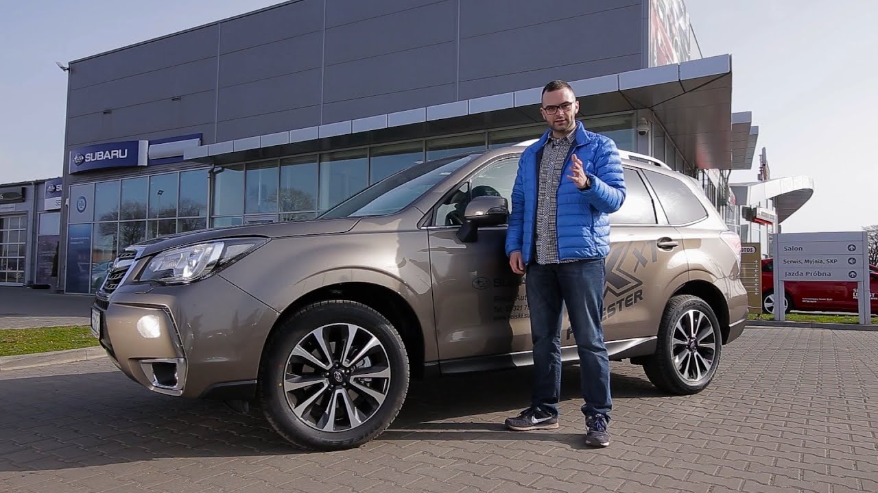 Prezentacja Subaru Forester w wykonaniu Bartosza Pokrzywińskiego.