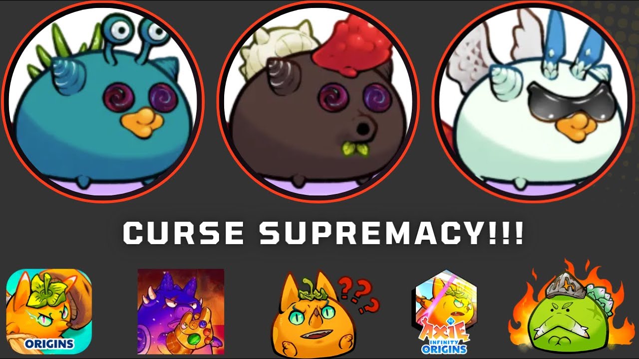 AXIE ORIGIN CURSE OVERLOAD RARE ERA SEASON 15