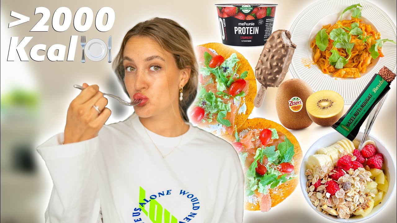 HOE IK EET EN TRAIN OM AAN TE KOMEN🏋🏼‍♀️ What I eat in a day x2🌯 Jij kan dit ook!