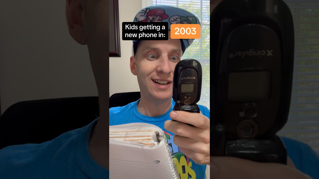 New Phone In 2003 vs 2023