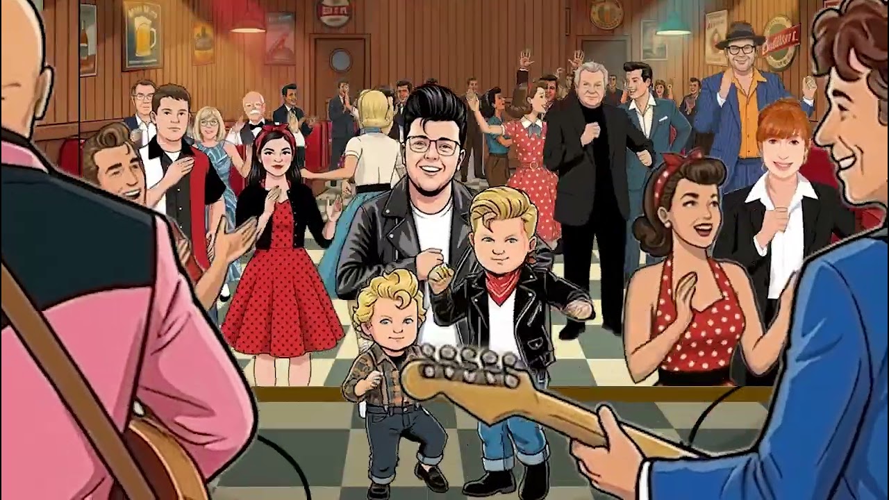 Dime Store Darlin Original song The Baldy Holly Band Animation 