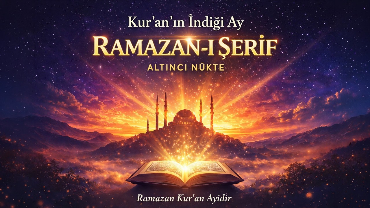 Kur'anın İndiği Ay: Ramazan-ı Şerif | Dr Ahmet Çolak