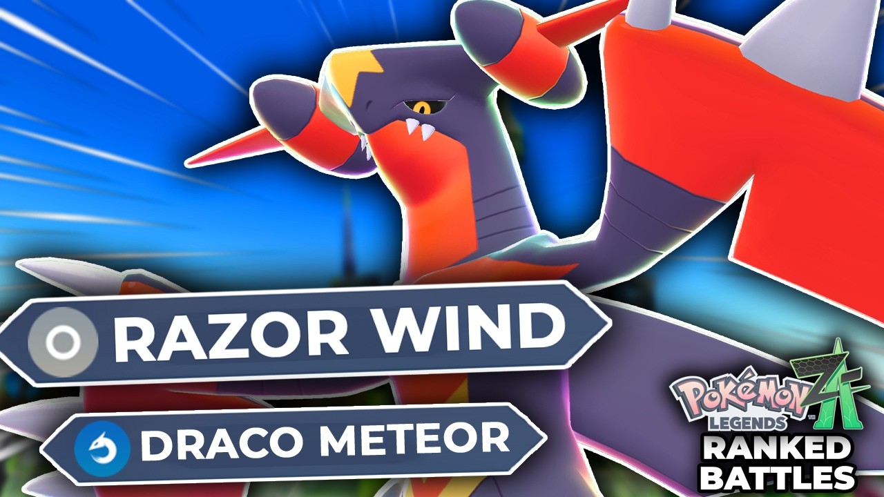 MEGA GARCHOMP Z Is FIRE!!! | Pokemon Legends: Z-A Ranked Battles