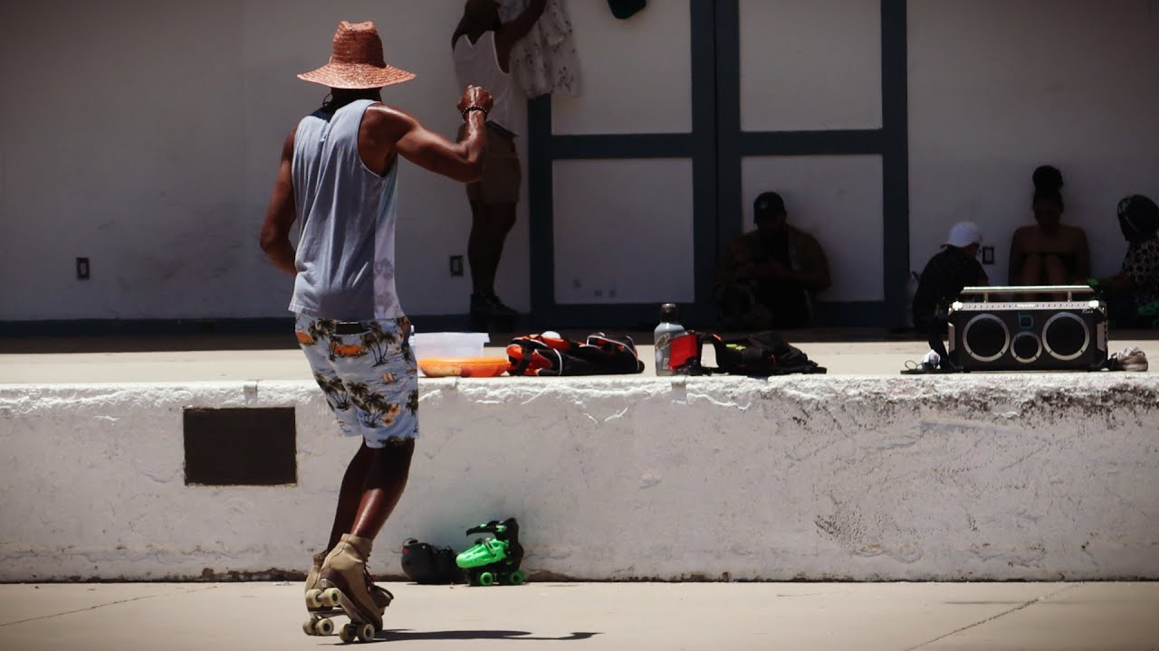 Roller skating in Oceanside California