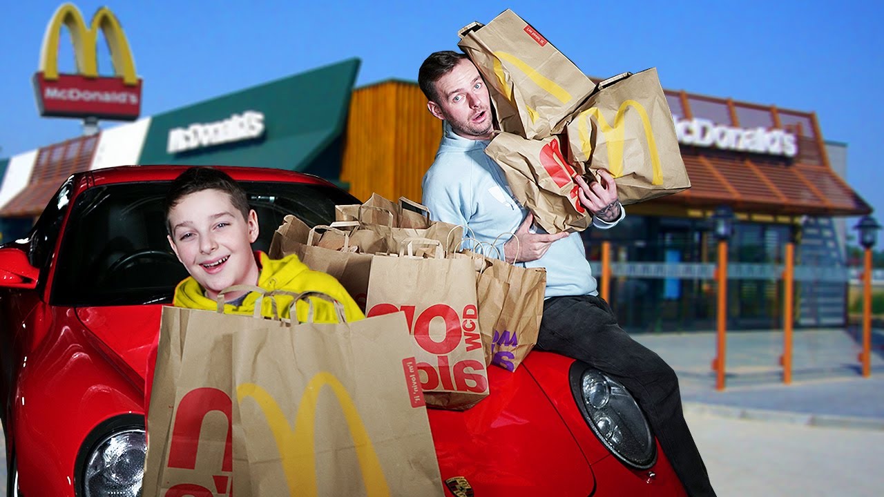 KUPIŁEM BRATU WSZYSTKO W MCDONALDS!*przegiąłem*