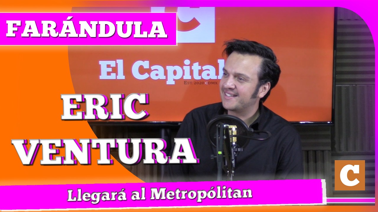 Eric Ventura (@Eric Ventura) revela el reto de cantar canciones de antaño