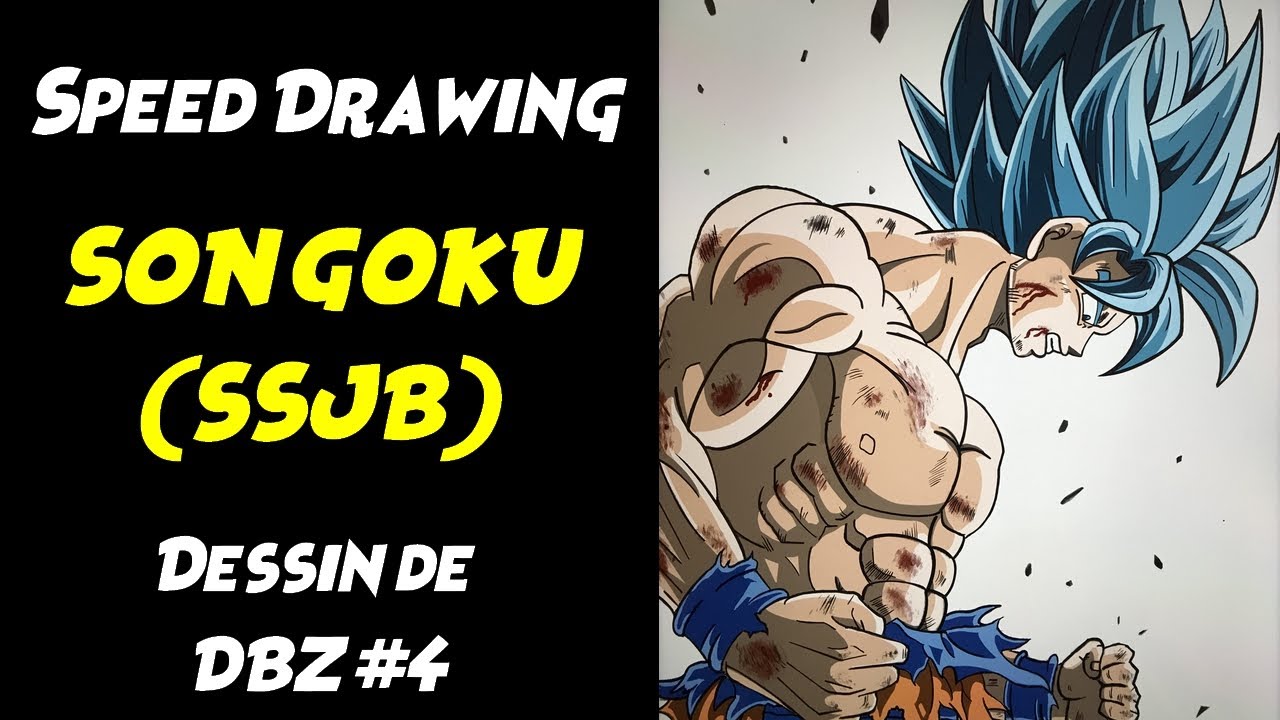 Speed Drawing : SON GOKU (SSJB)