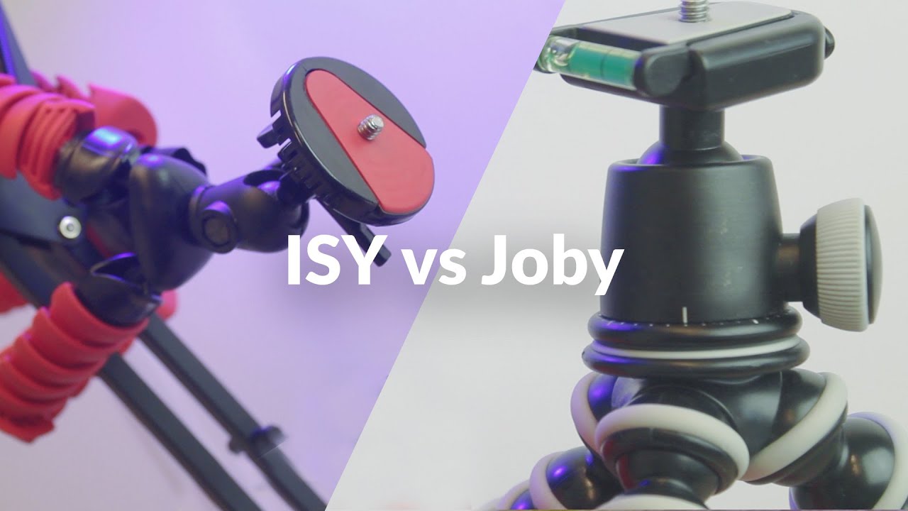 Welk statief is beter voor vloggen? - ISY itt 750 VS Joby gorillapod