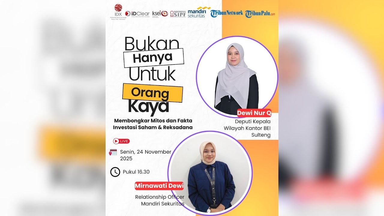 🔴LIVE PODCAST | Membongkar Mitos dan Fakta Investasi Saham dan Reksadana