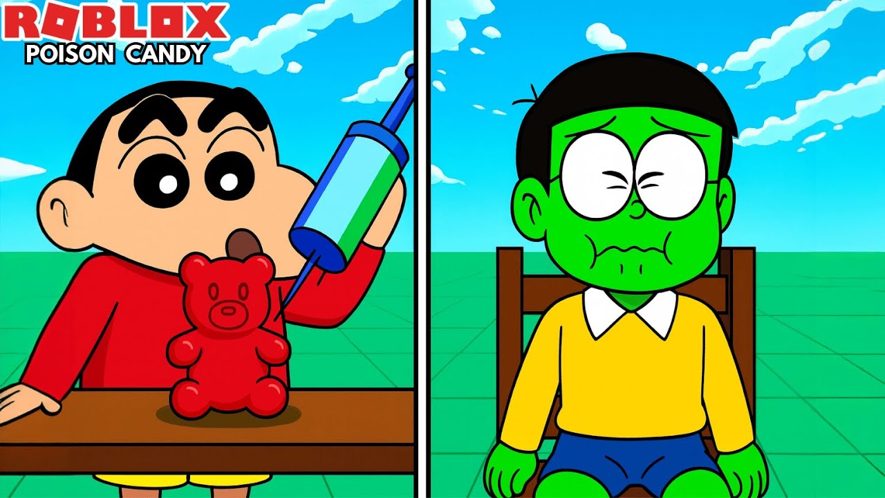 Poison Candy Gameplay in Tamil | GAMING WITH SHINCHAN