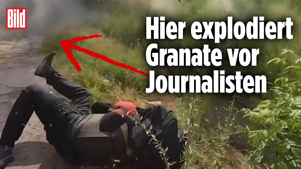 Journalisten unter Beschuss: Russen schie&szlig;en auf Presse | Ukraine-Krieg