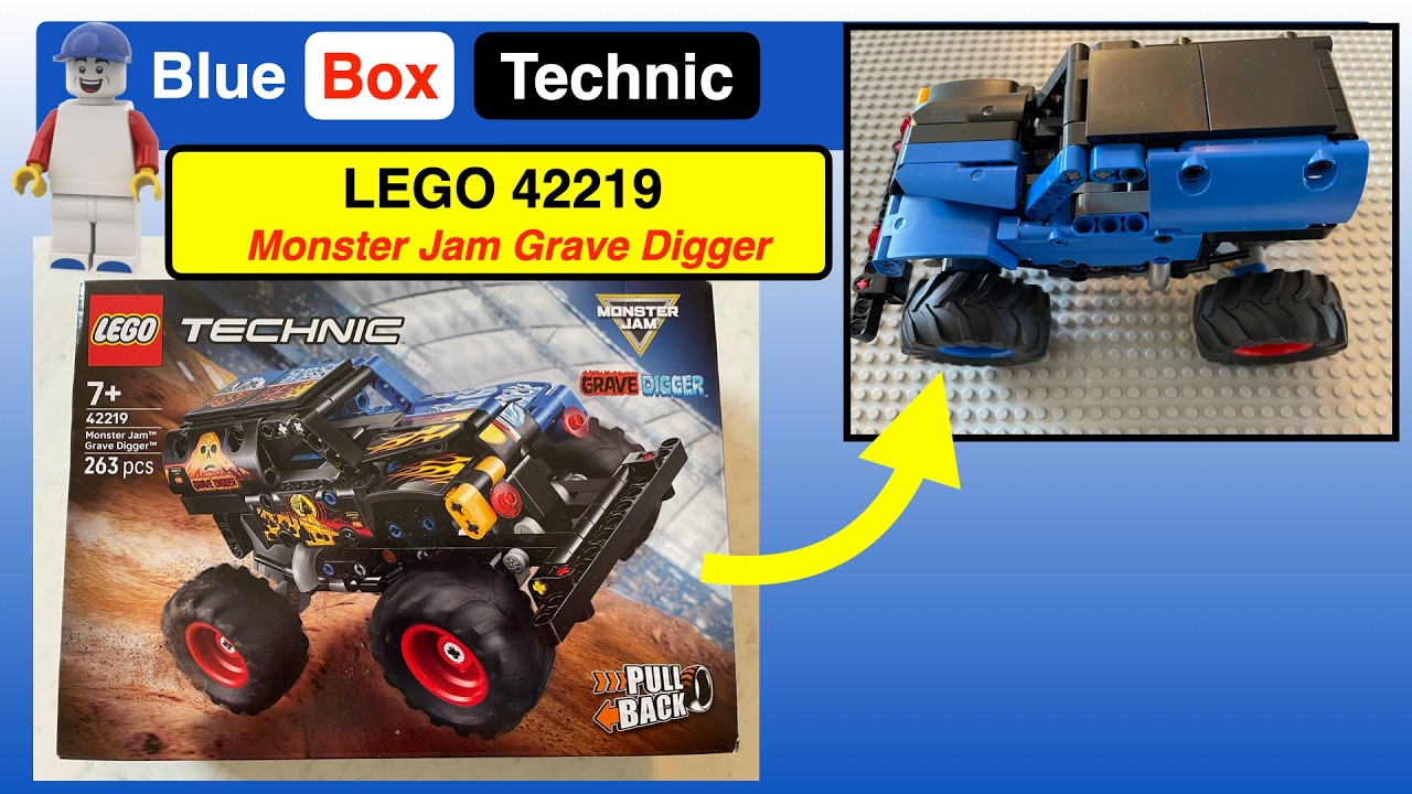 LEGO® Technic 42219 Full Build & Details - Step by Step | 4K NO TALKING