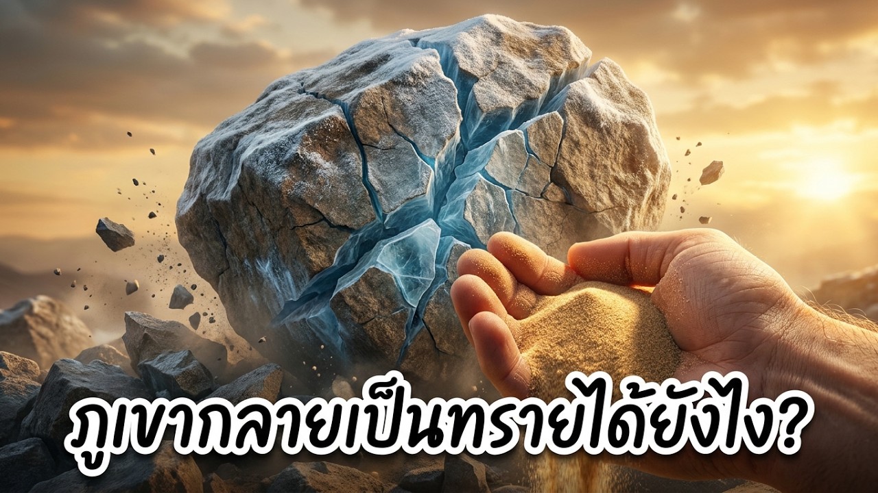 การผุพัง  จากภูผาสู่ธุลีดิน