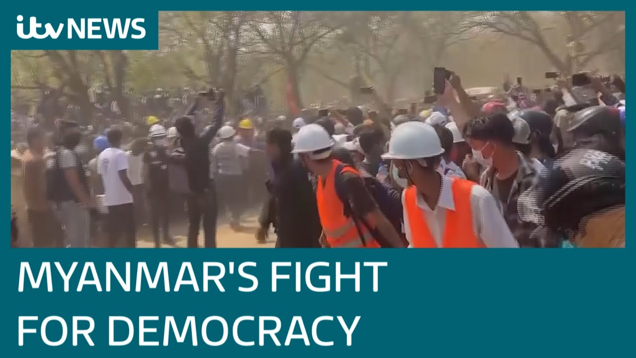 Myanmar protests: Teenager killed becomes symbol for fight for democracy | ITV News
