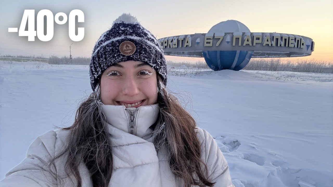 YAKUTİSTAN'DAN DAHA SOĞUK VORKUTA'DA YAŞAM 🇷🇺 | -40 DERECEDE BİR GÜN