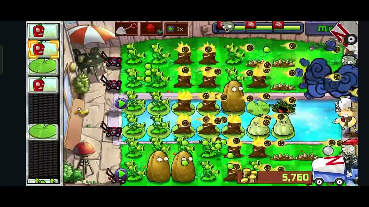 Plants 🌳🌵🌳 vs Zombie 🧟‍♀️🧟🧟#game🎮🎮#mobile game#trading#full 