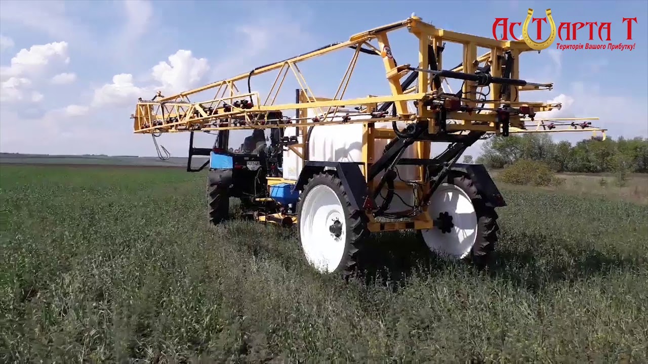 Обприскувач причіпний Богуслав ТИТАН-3000-24