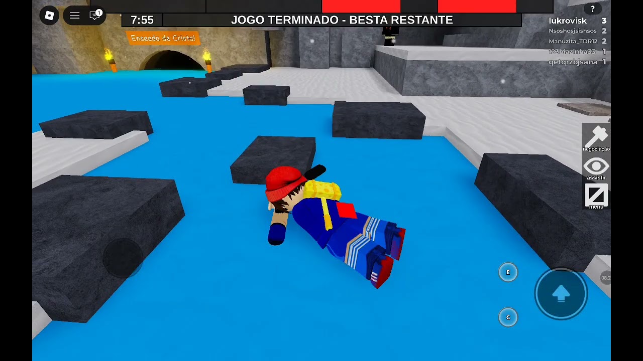 Jogando marretão pela primeira vez!