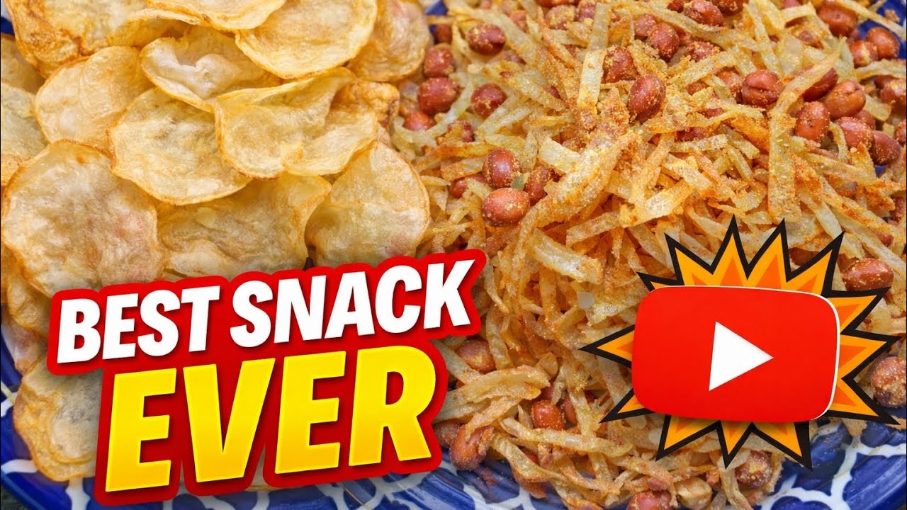 क्रिस्पी आलू चिप्स १० मिनट में ना उबालना ना सुखाना | Instant Potato Chips | Aloo Chips | लचछा।