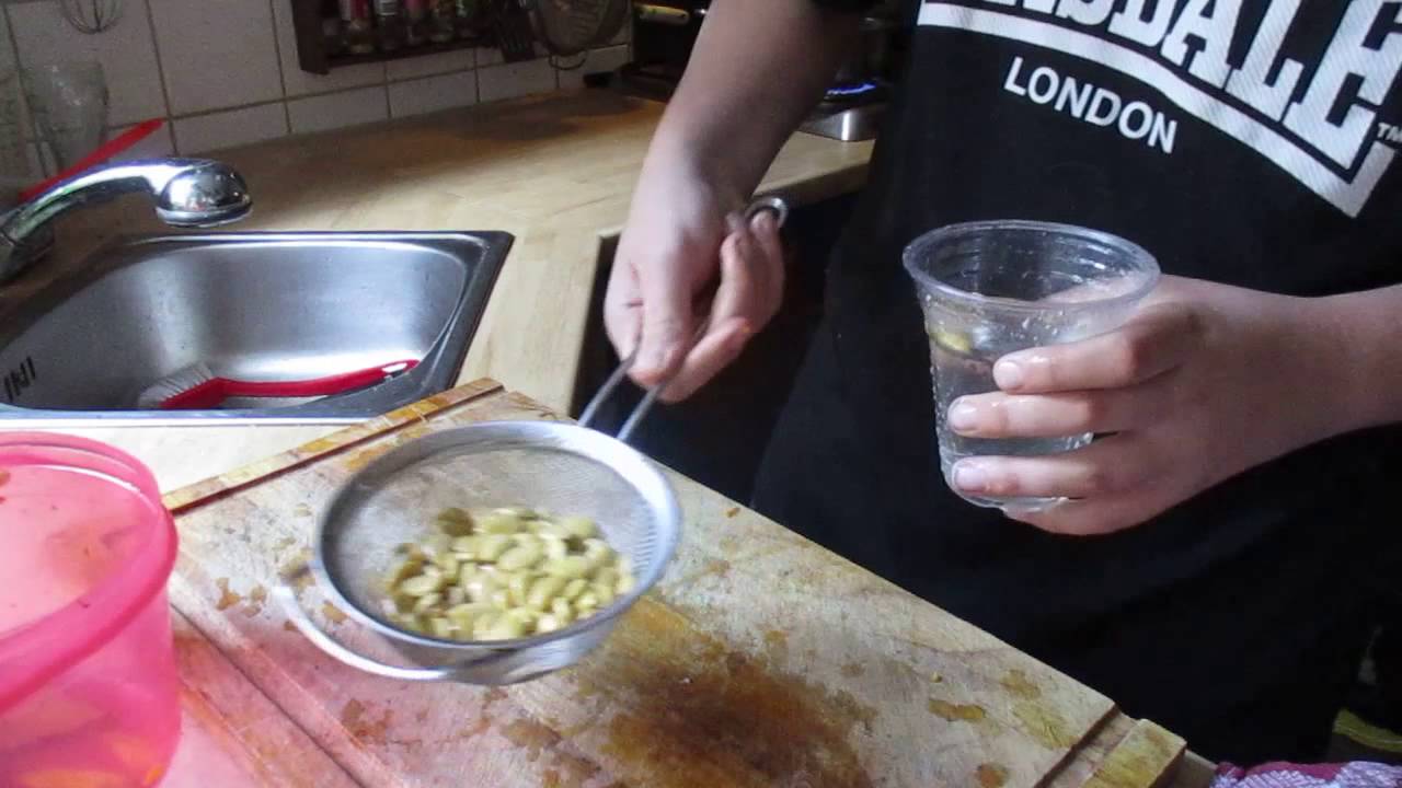 pompoenpitten koken
