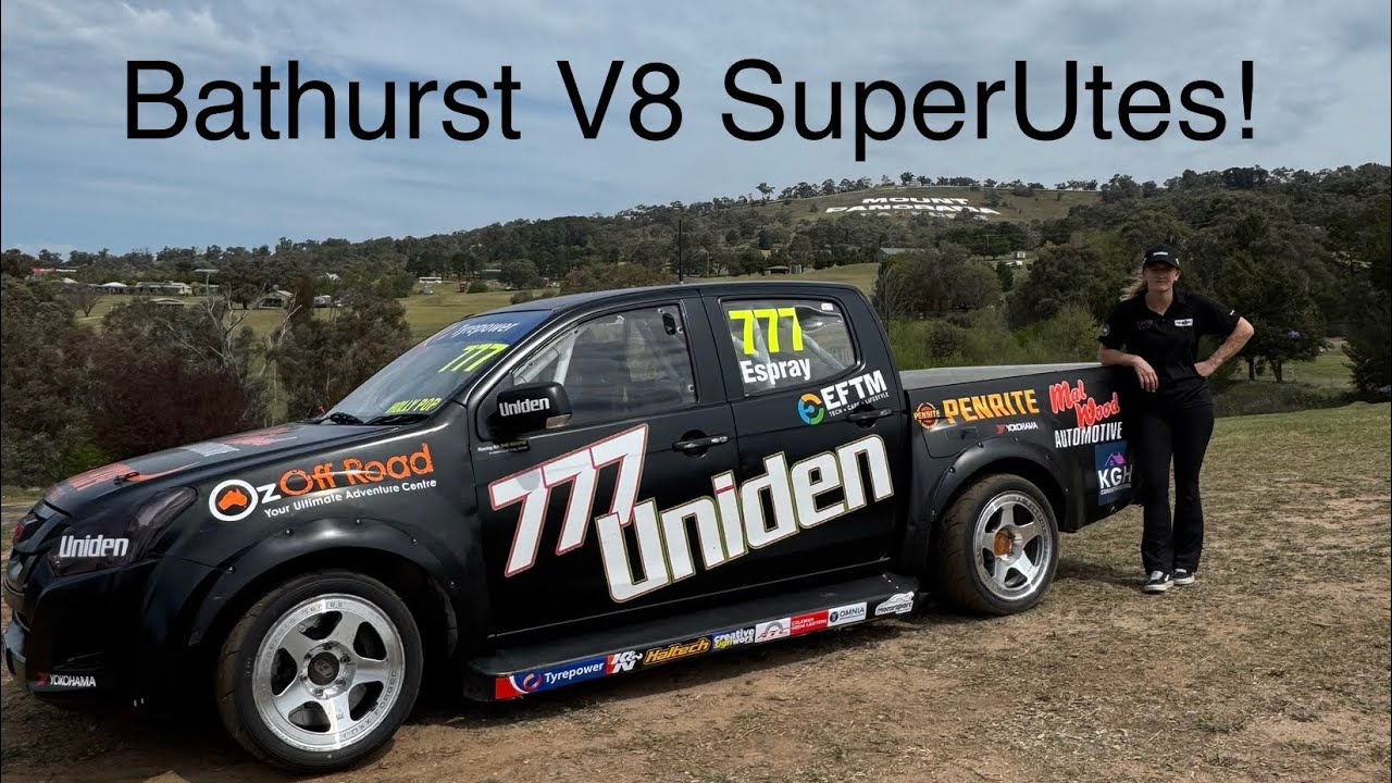 Bathurst Vlog Racing in the V8 SuperUtes