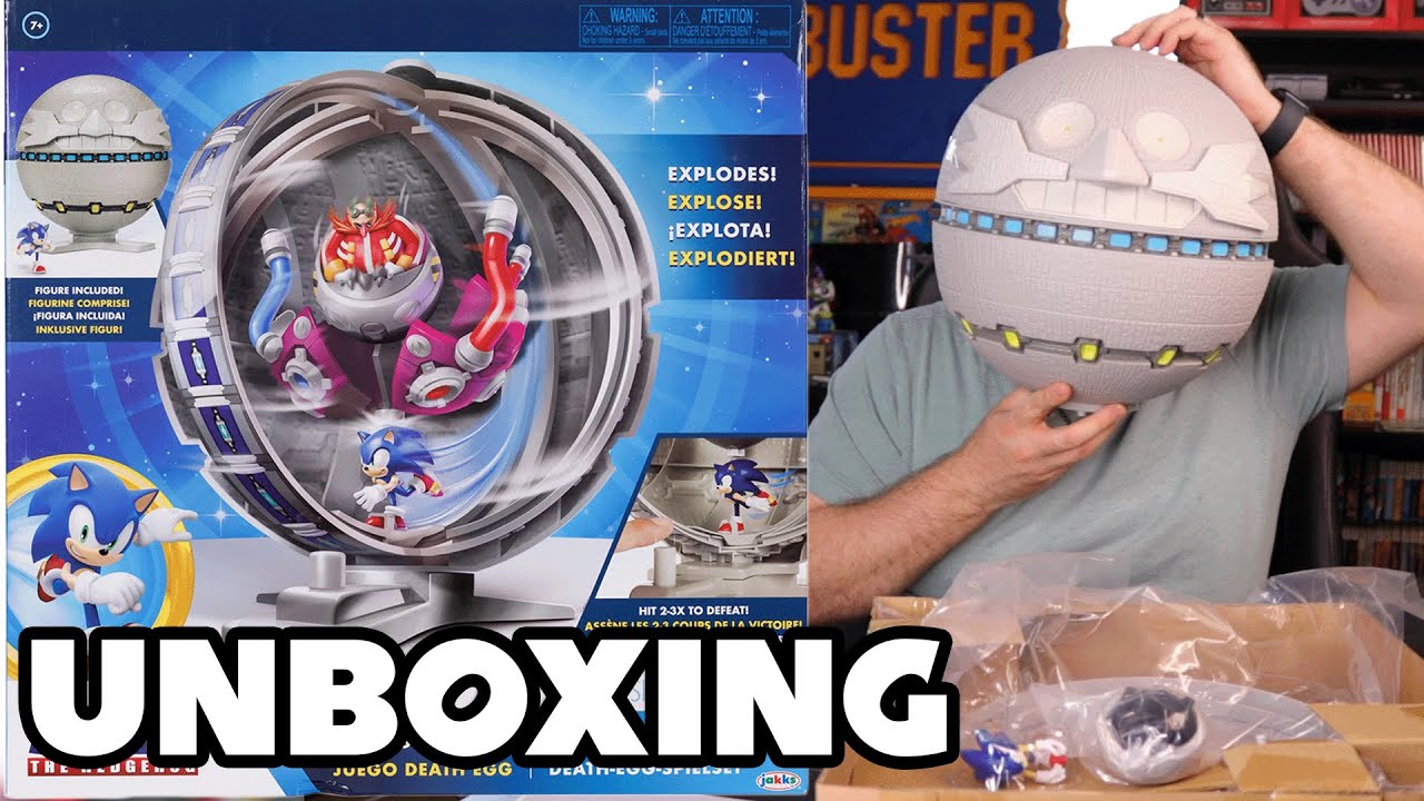 ЯЙЦО СМЕРТИ | Распаковка и обзор игрового набора «Яйцо смерти» от Jakks Pacific Sonic The Hedgeho...