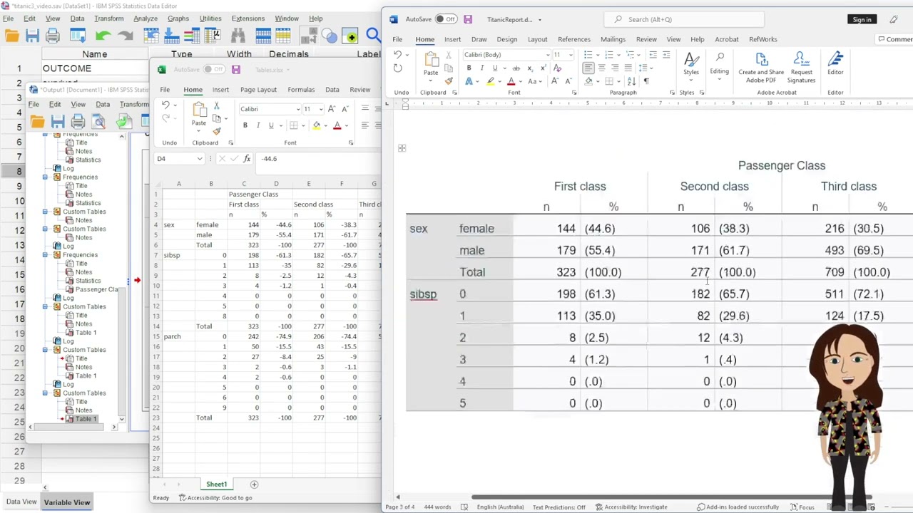 Small project example: Titanic part 6 Summarising categorical variables