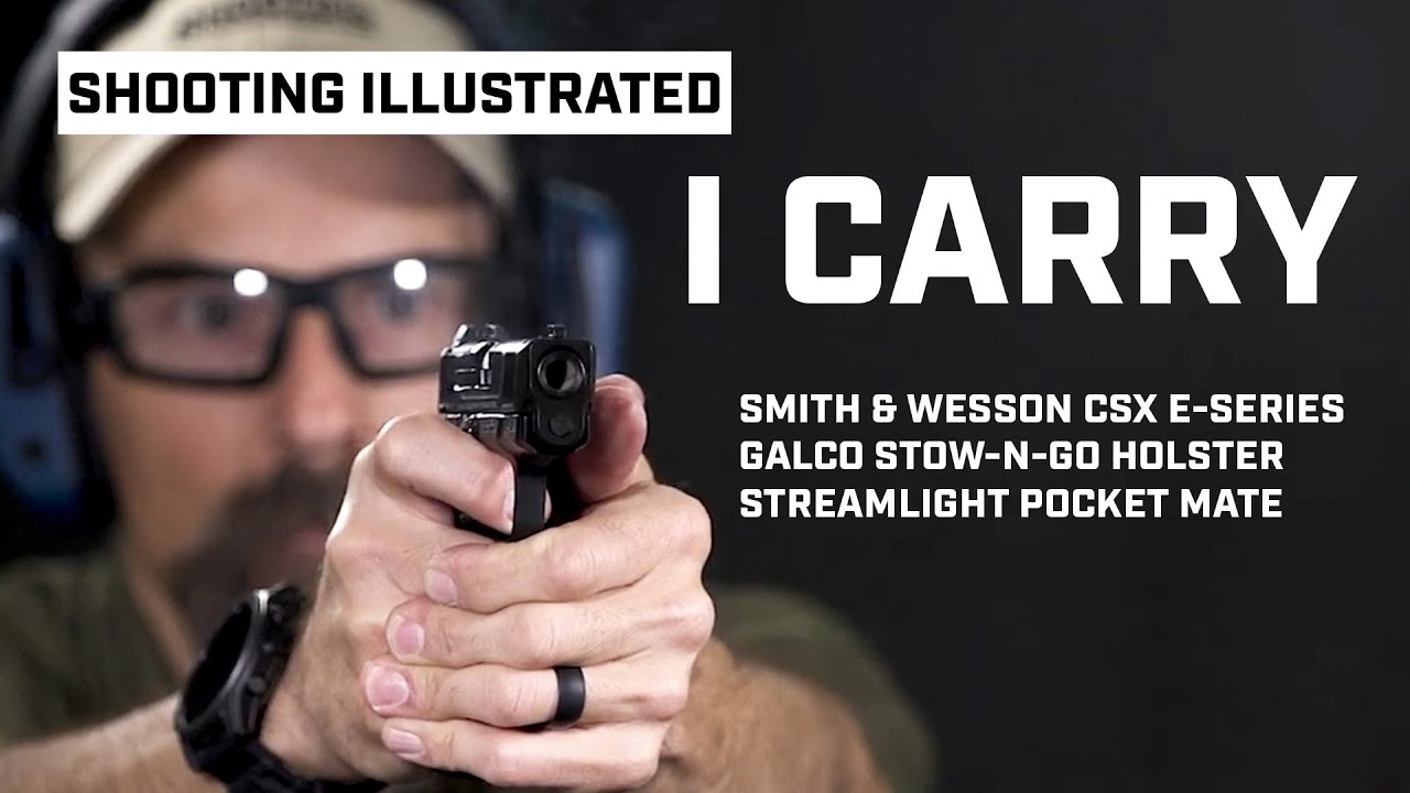 I Carry: Smith & Wesson CSX E Series 9 mm Pistol in a Galco Holster