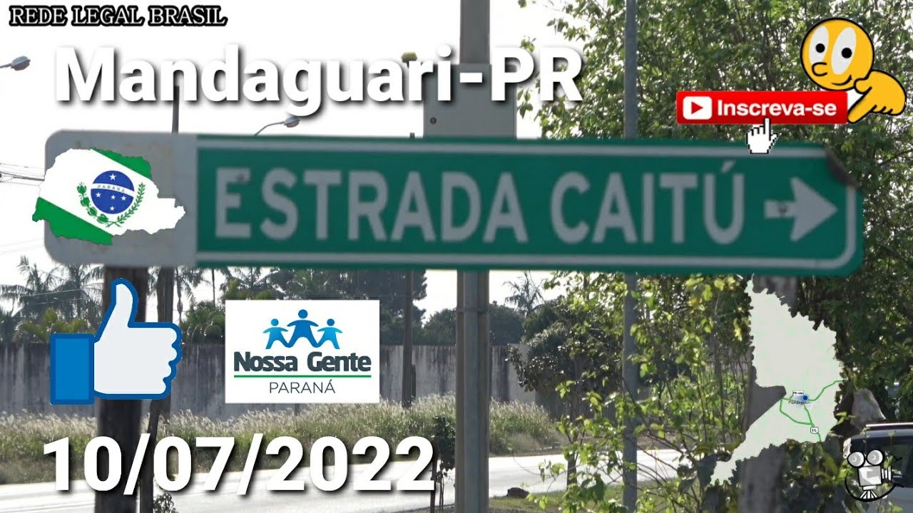Turismo Pela Estrada Caitú em Mandaguari-PR 