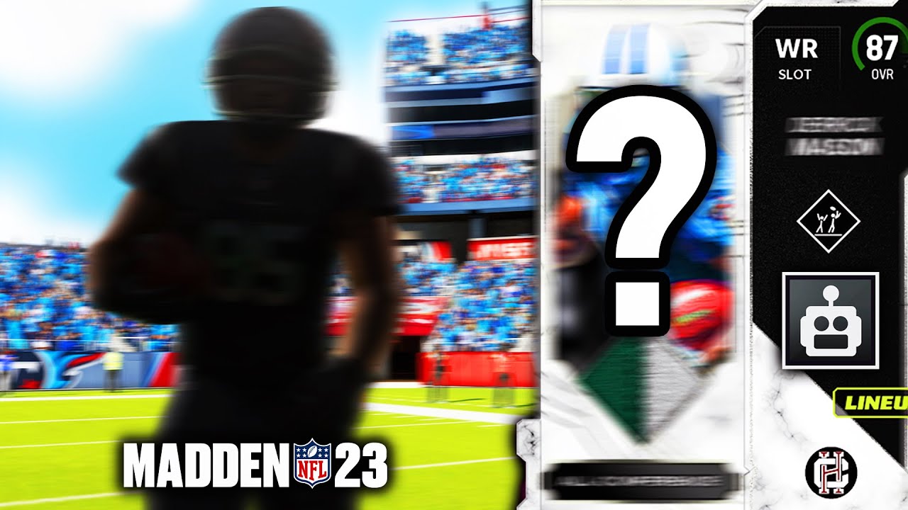 THIS WIDE RECEIVER SHOULD BE ON EVERYONES TEAM - Madden 23 Ultimate Team 