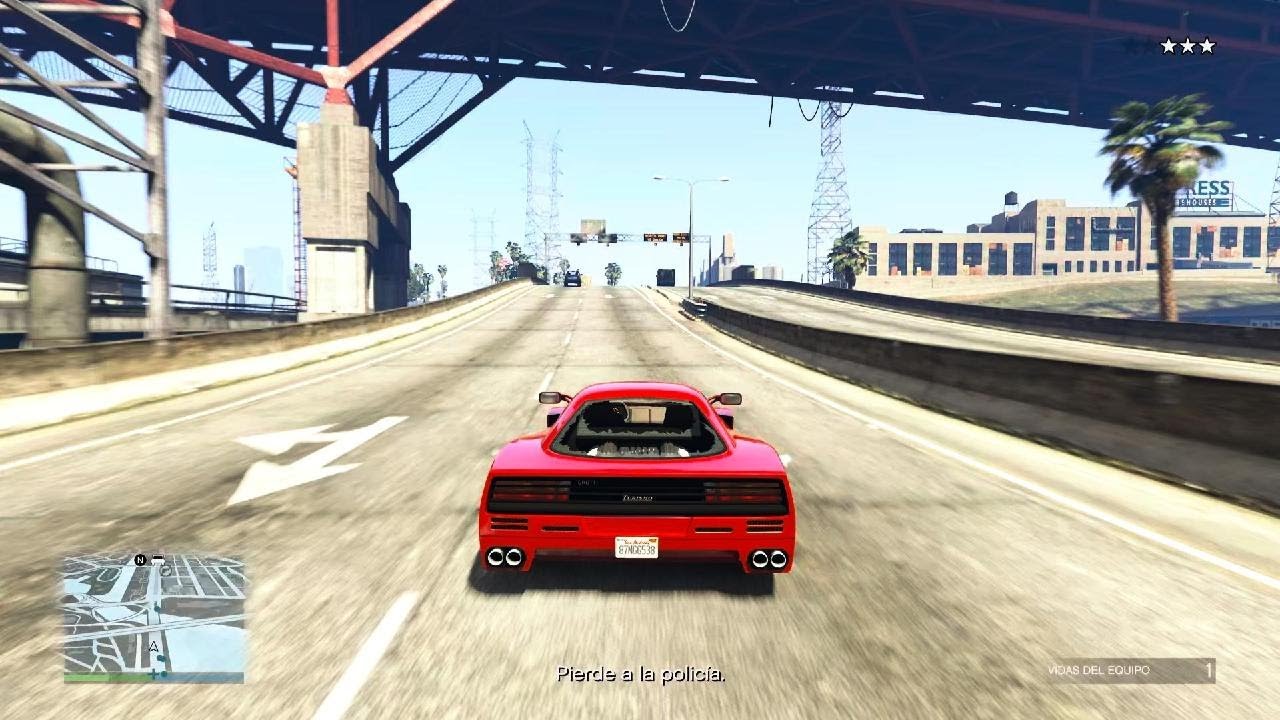 Robando coches de lujos a la policía