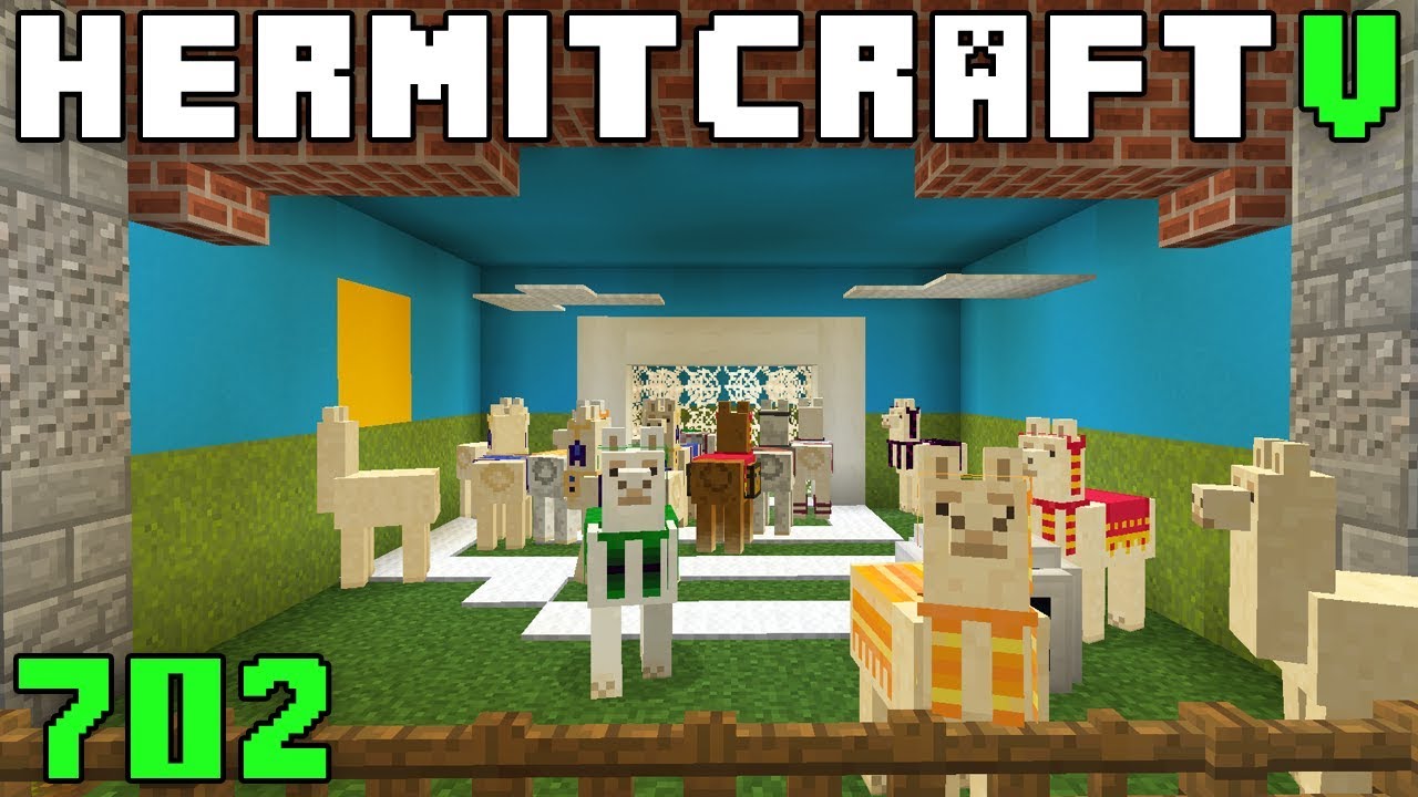 Hermitcraft V 702 But With Llamas