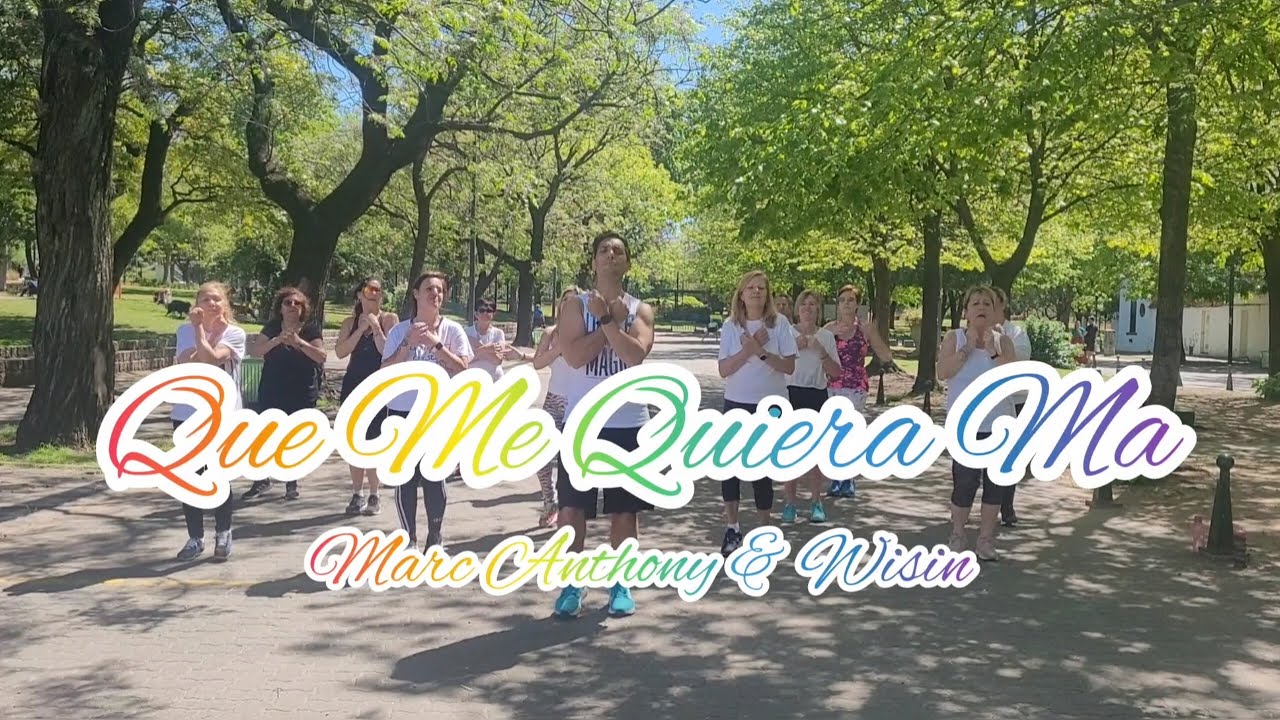 Que me quiera ma - Marc Anthony & Wisin | Coreo by Ser Masi | Bachata Fusión | Zumba | Argentina