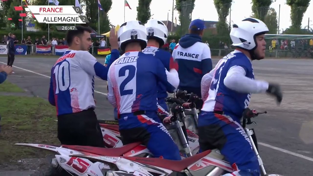 La France Championne d'Europe de Motoball 2024 🔥