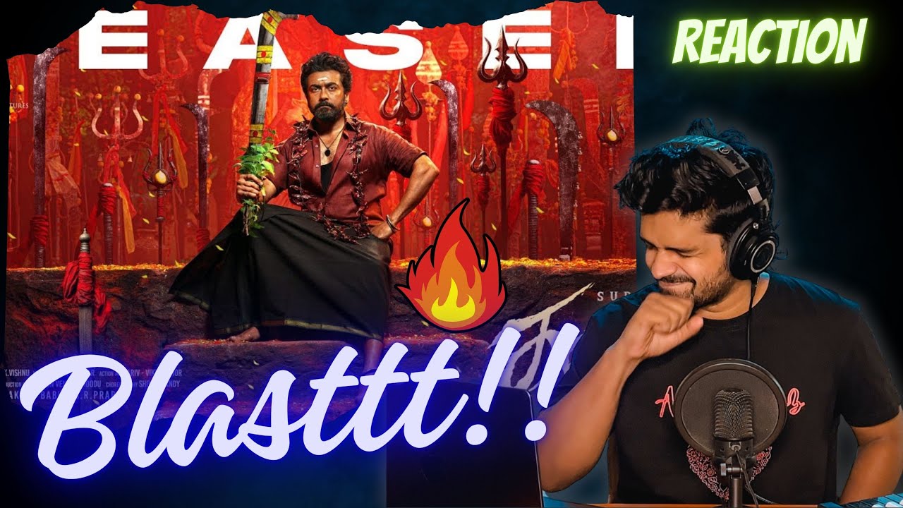 Karuppu Teaser Reaction | Suriya | RJB | Trisha | ‪@SaiAbhyankkar‬ | Dream Warrior Pictures