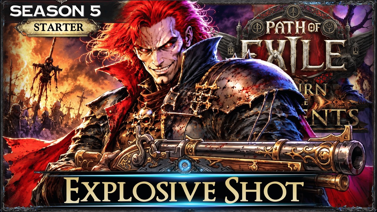 [0.5] PoE 2 MERCENARY LEAGUE STARTER &ndash; EXPLOSIVE SHOT - RETURN OF THE ANCIENTS - PoE 2 Builds