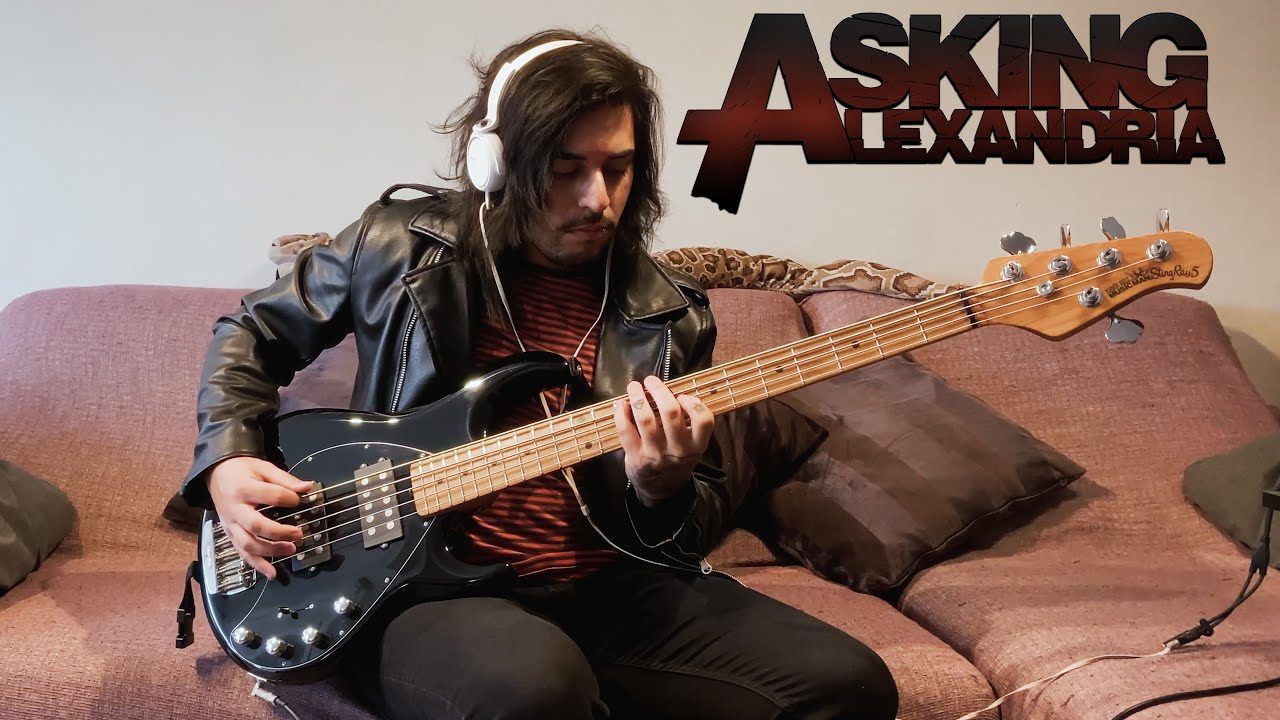 Asking Alexandria - When Everyday's The Weekend (Bass cover)