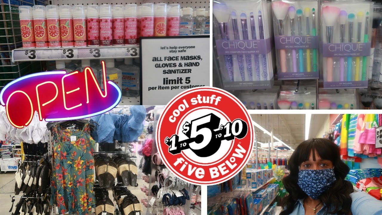 FIVE BELOW SHOPPING!!! IT'S BACK OPEN / COME WITH ME