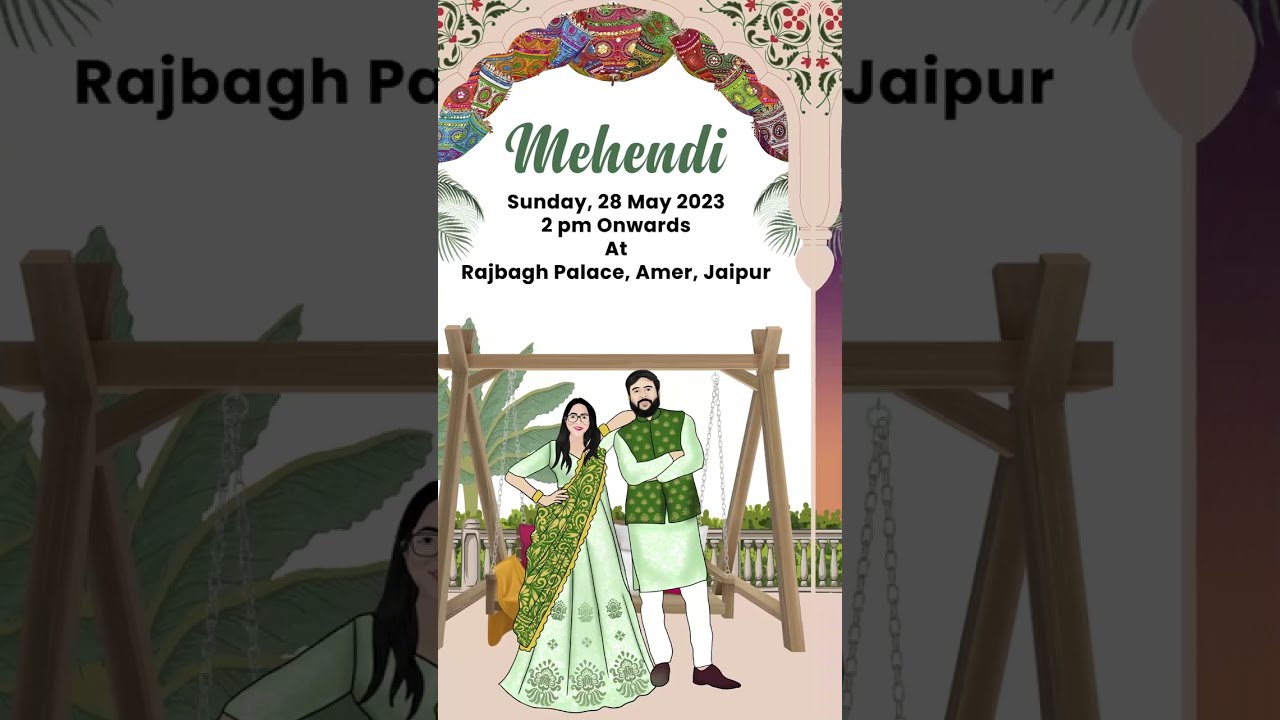 Traditional Wedding Invitation